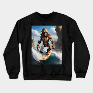 Eddie Surfer 8 Crewneck Sweatshirt